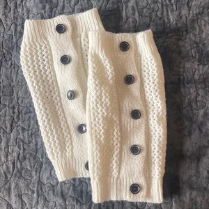 🍂 Cream Knit Boot Cuffs